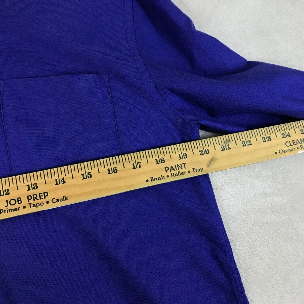 Libertine-Libertine‎ Shirt Mens Size M Blue Button Up Hunter 1004 Panama Preppy
